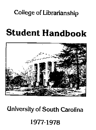 a picture of the student  handbook cover