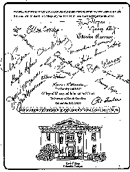 a picture of the back of the application packet, complete with faculty signatures