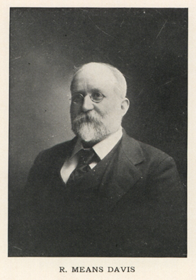 formal portrait photo of Professor Davis