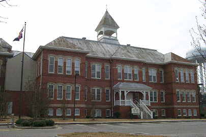 Institute Hill--Present 
home of Aiken County library